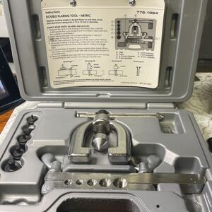 Evercraft 776-8011 SAE Double Flaring Tool Kit for 3/16"-1/2" Diameter SC